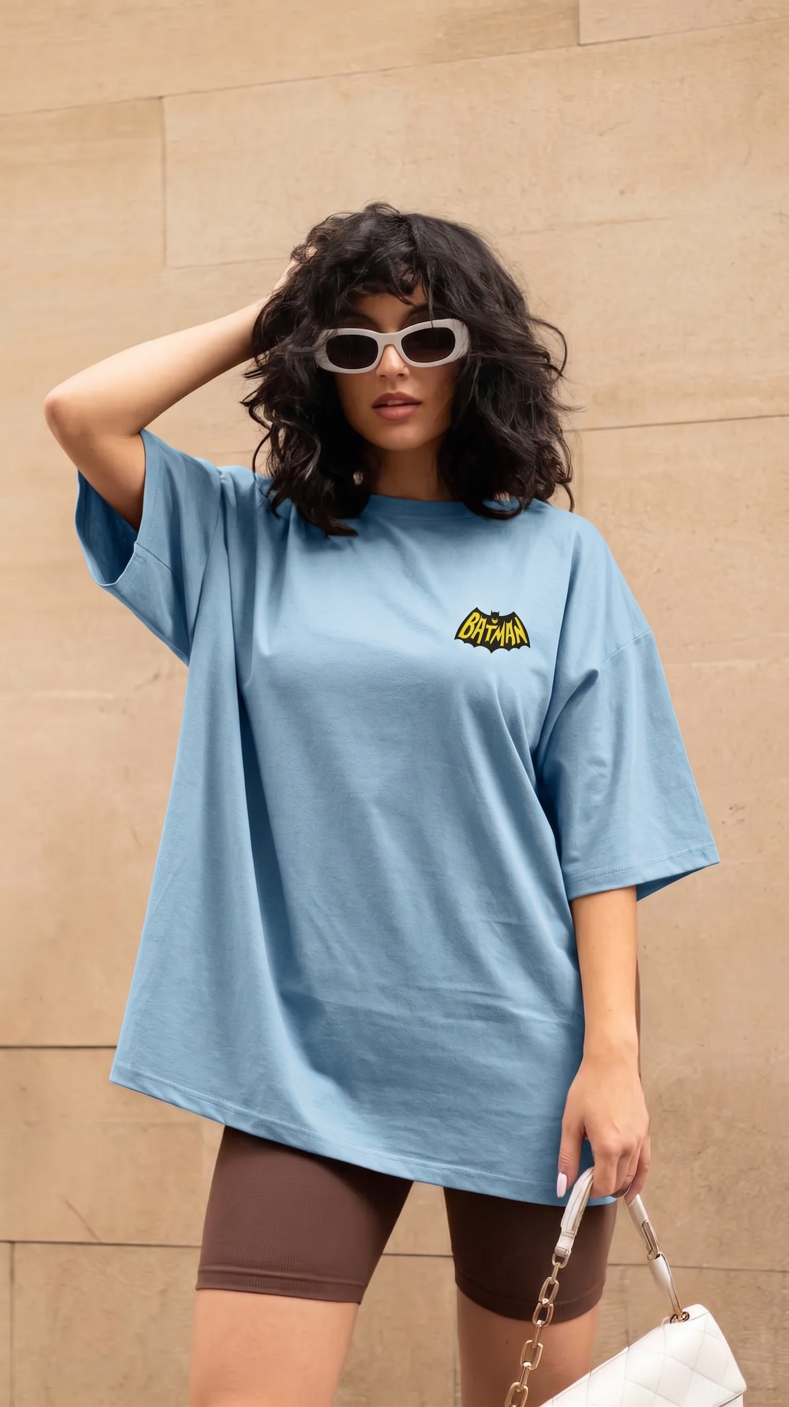 Batman Street Oversized T-Shirt