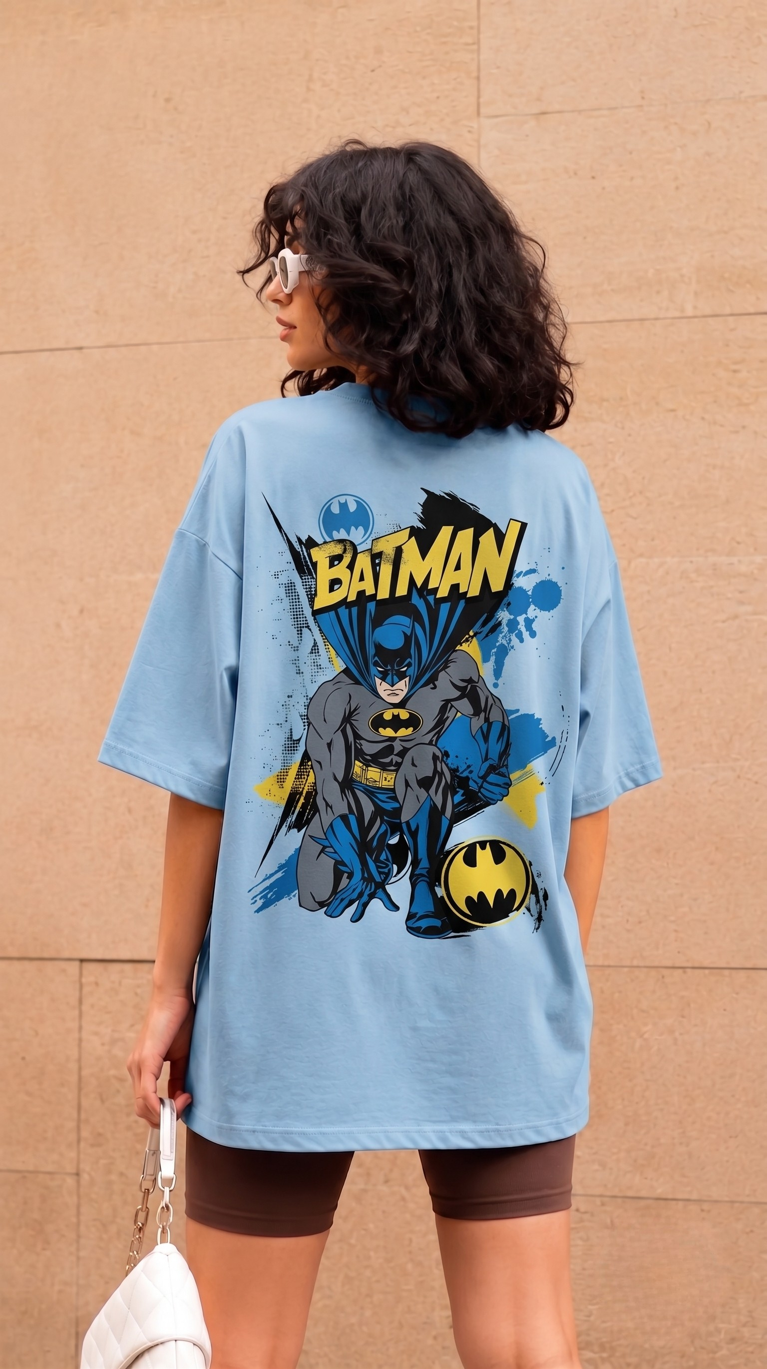 Batman Street Oversized T-Shirt