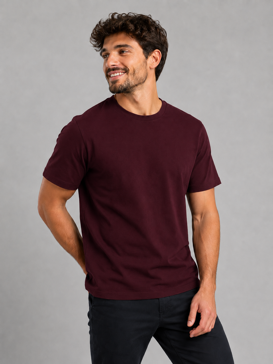 Unisex Supima - Maroon