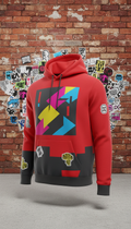 Graphite Cotton Statement Hoodie