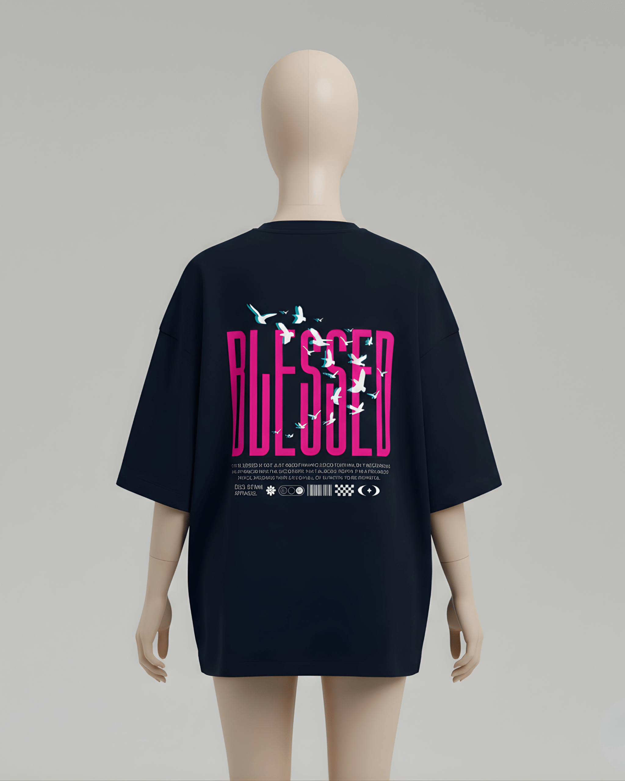 Blessed Energy Terry Tee - Image 3