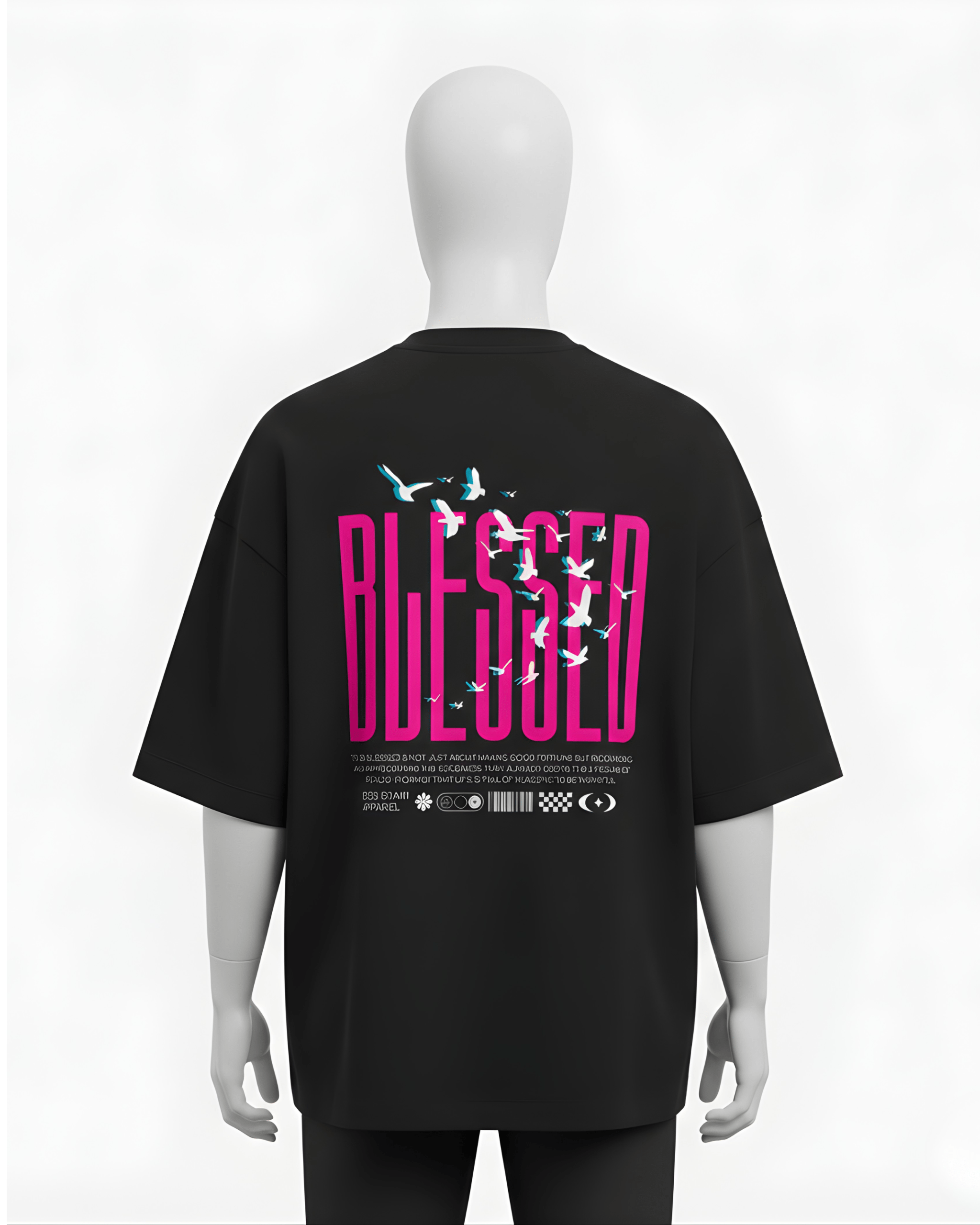 Blessed Energy Terry Tee - Image 7