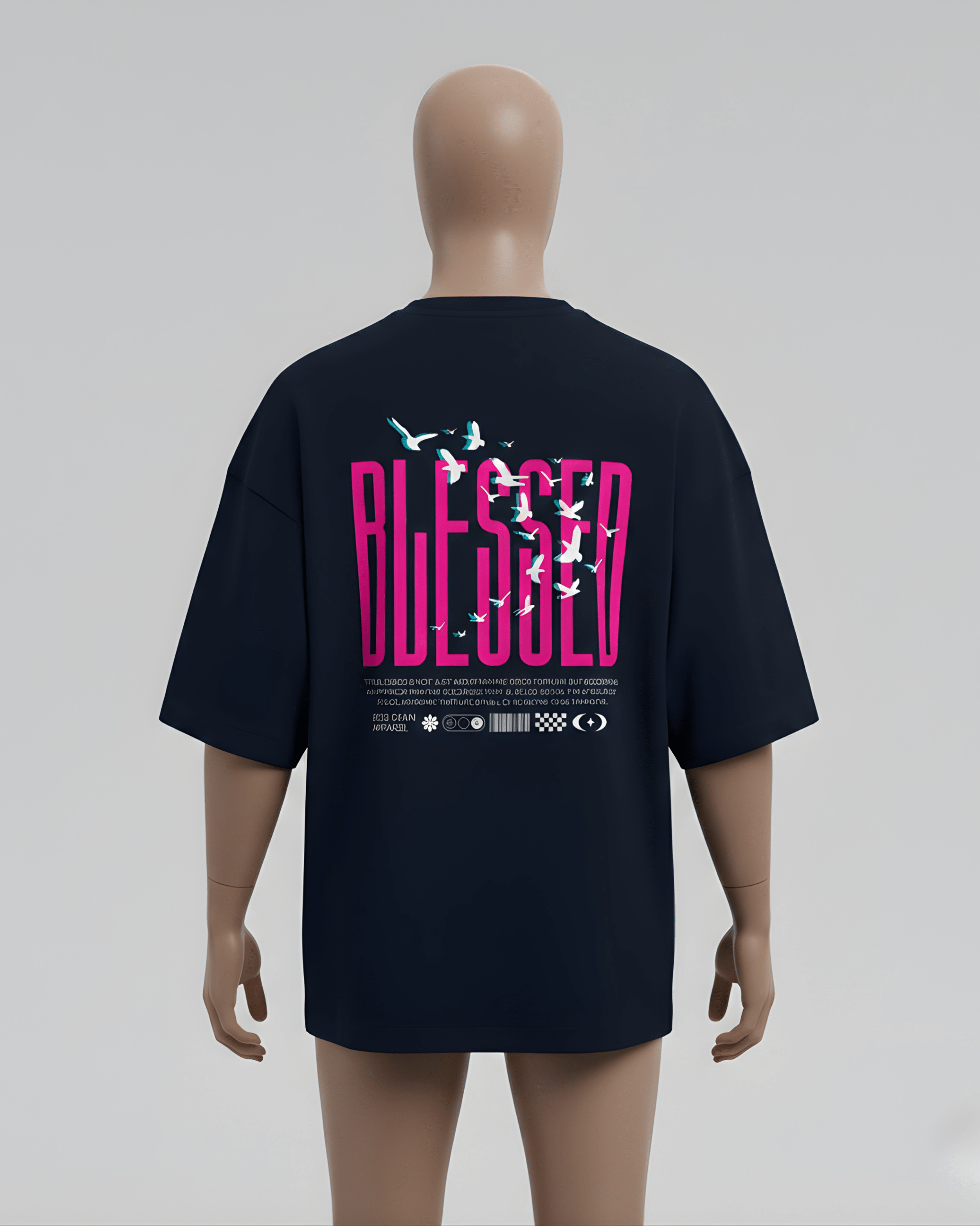 Blessed Energy Terry Tee - Image 9