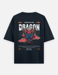 Undefeated Dragon Oversized Tee