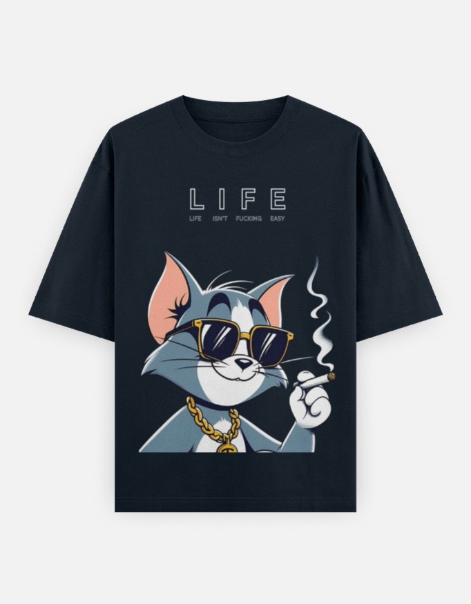 No Filter Life Oversized T-Shirt
