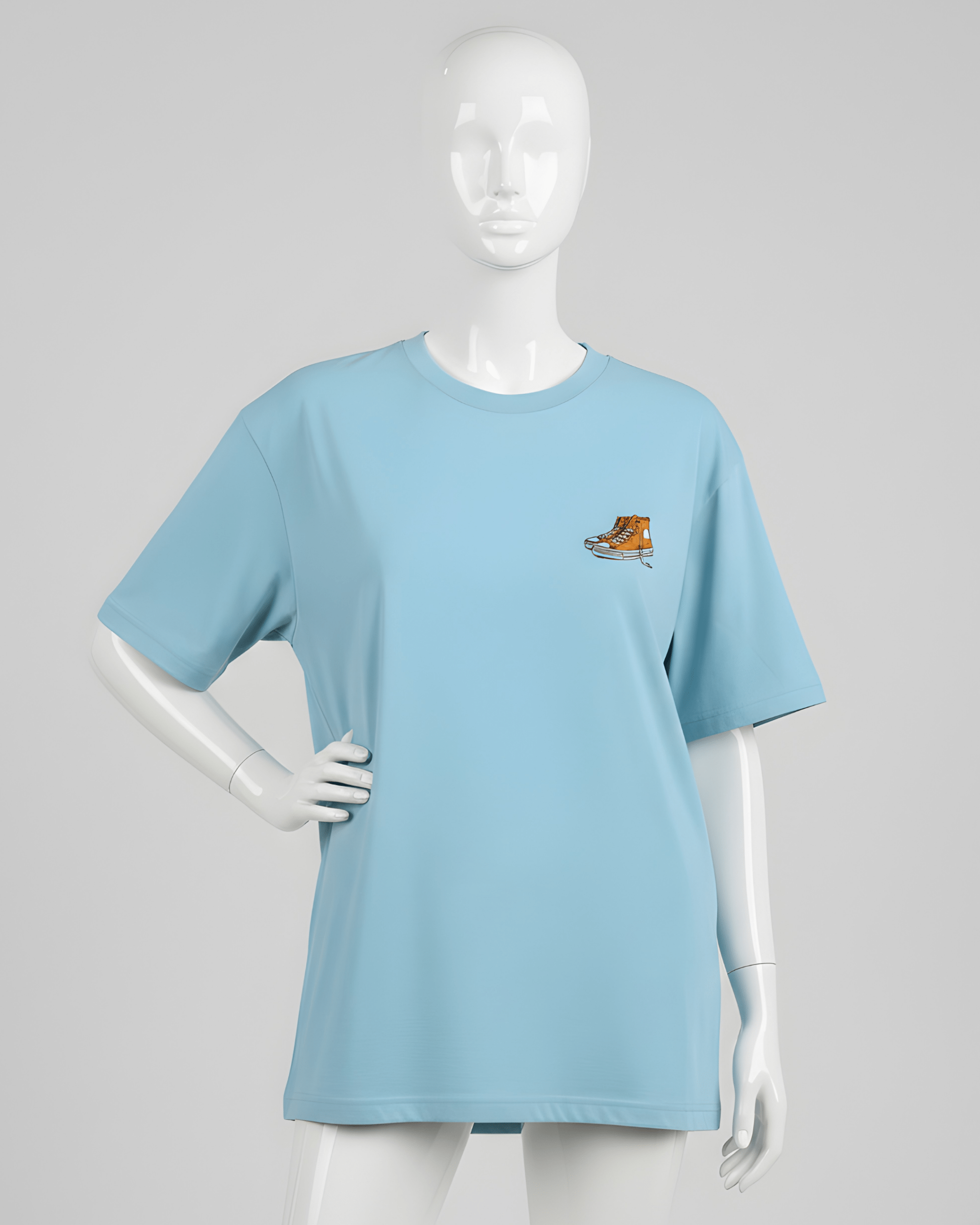 Old School Oversized Tee - Image 4