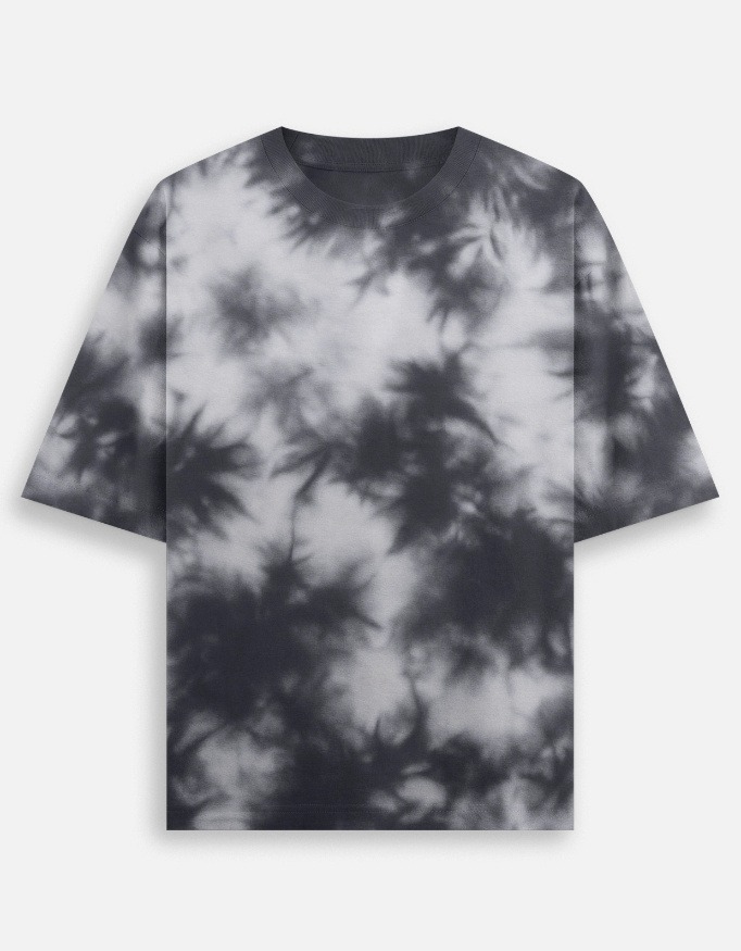 Unisex Tie Dye Oversized Tee - Image 5