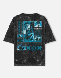 GOJO Satoru -  Acid Washed Oversized Tee